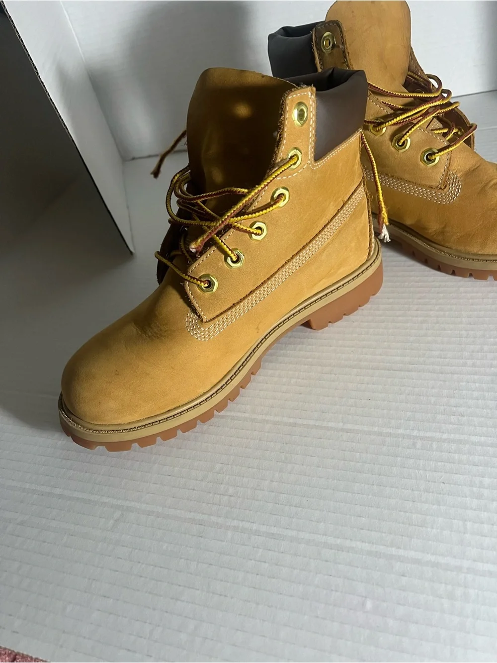 Timberland boots size 4.5 boys